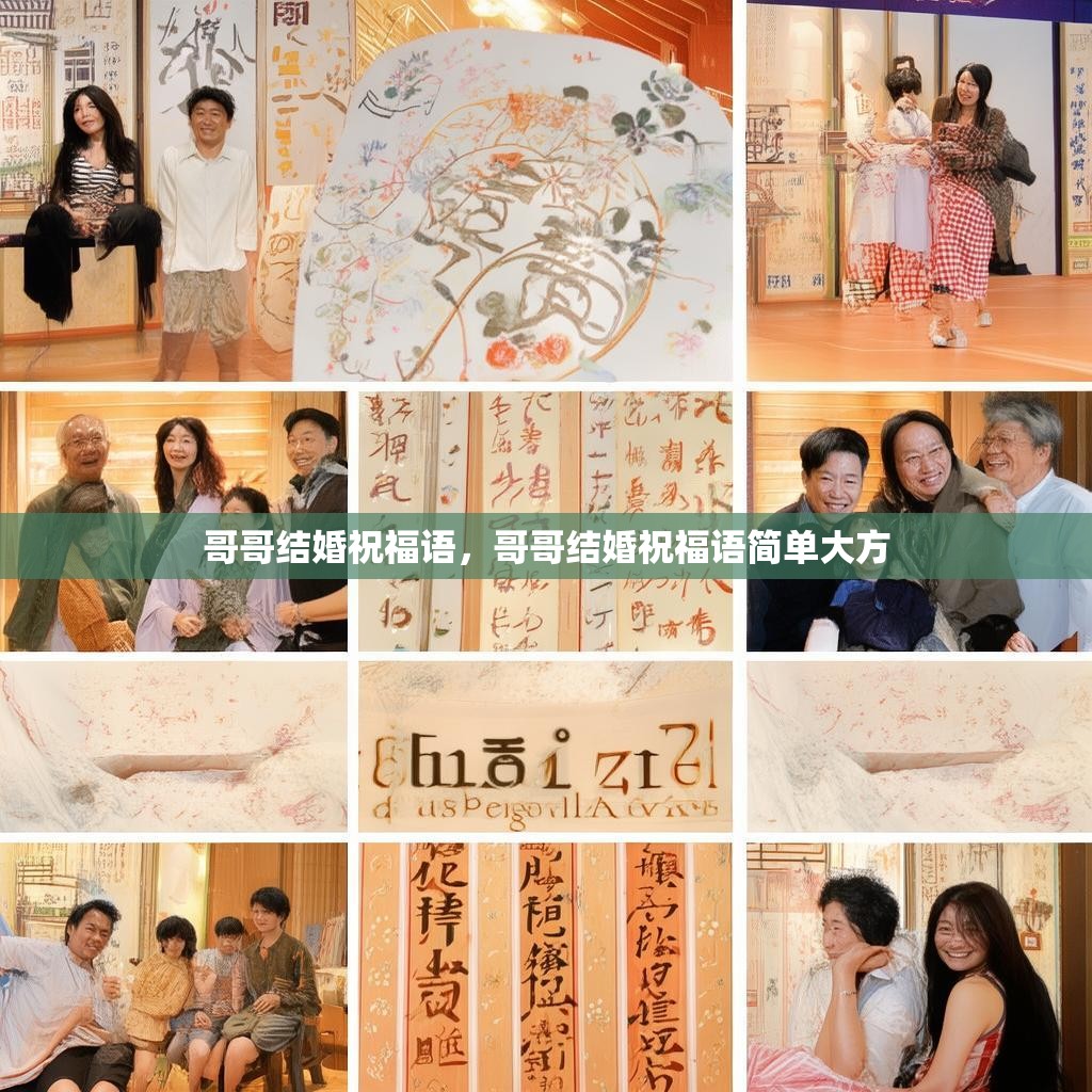 哥哥结婚祝福语,哥哥结婚祝福语简单大方