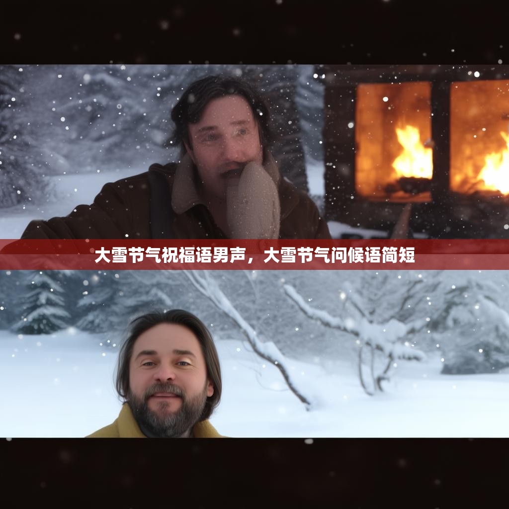 大雪节气祝福语男声,大雪节气问候语简短