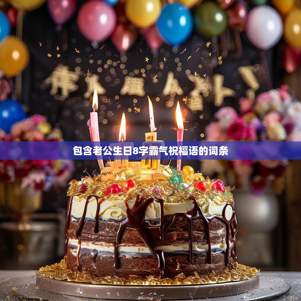 包含老公生日8字霸气祝福语的词条