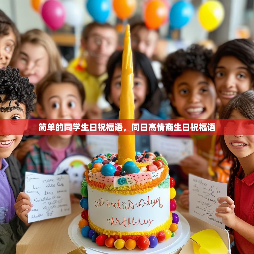 简单的同学生日祝福语,同日高情商生日祝福语