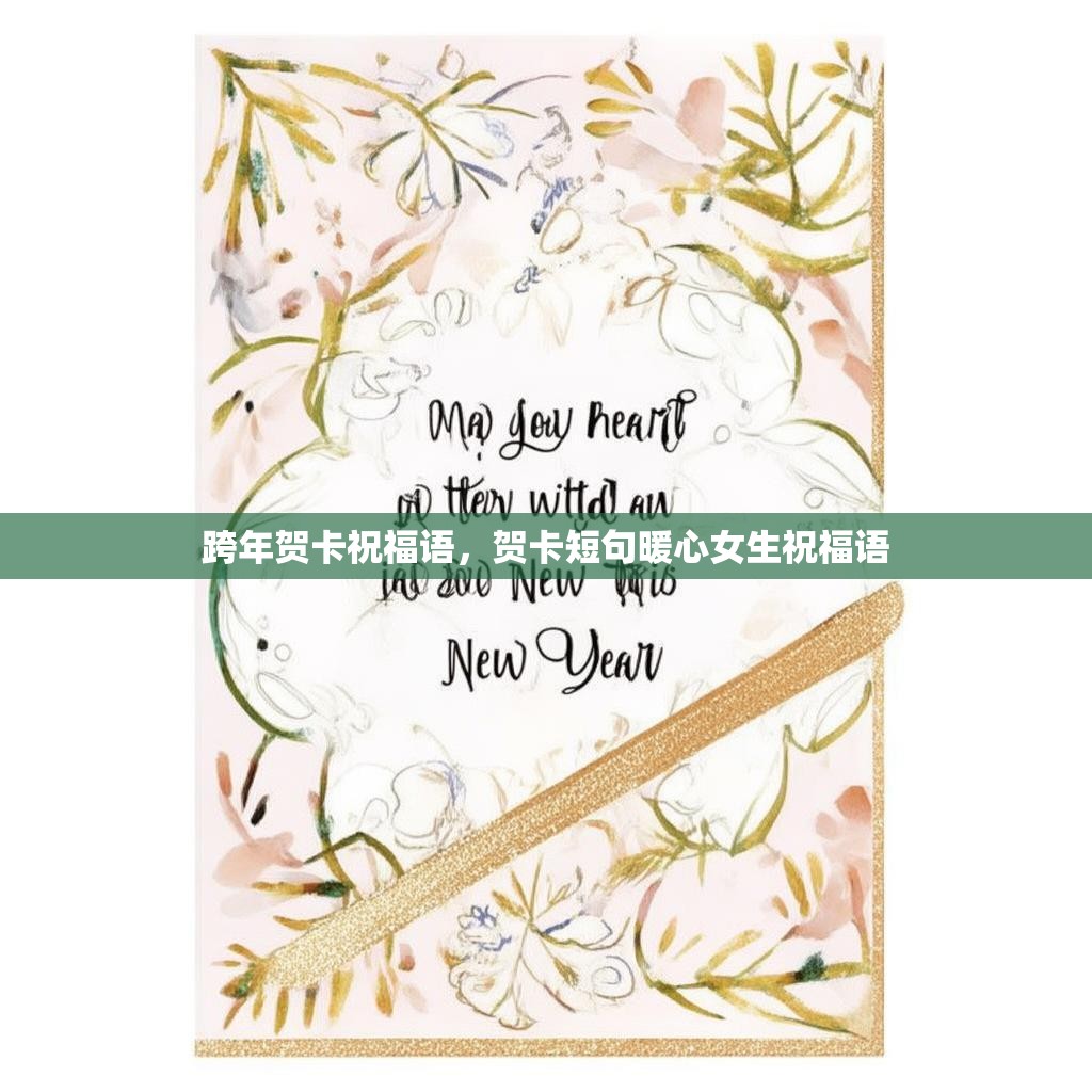跨年贺卡祝福语,贺卡短句暖心女生祝福语