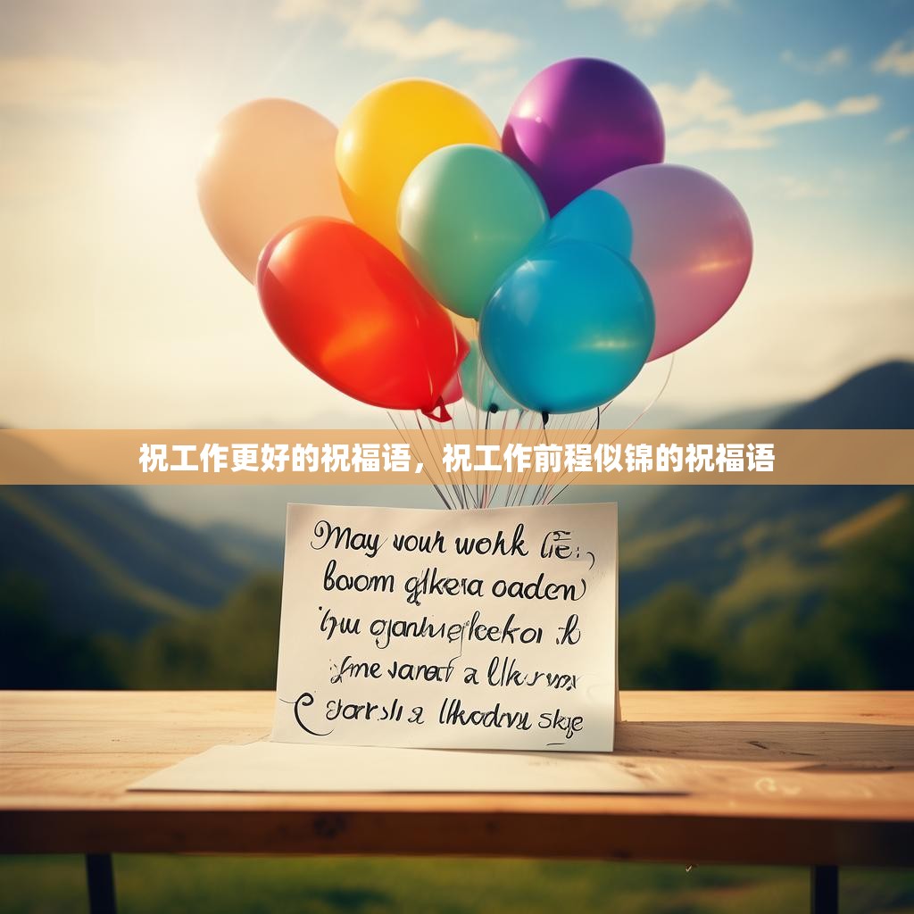 祝工作更好的祝福语,祝工作前程似锦的祝福语