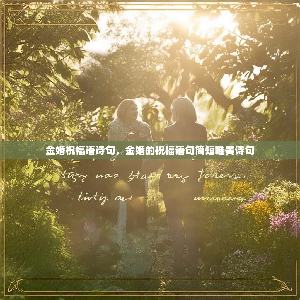 金婚祝福语诗句,金婚的祝福语句简短唯美诗句