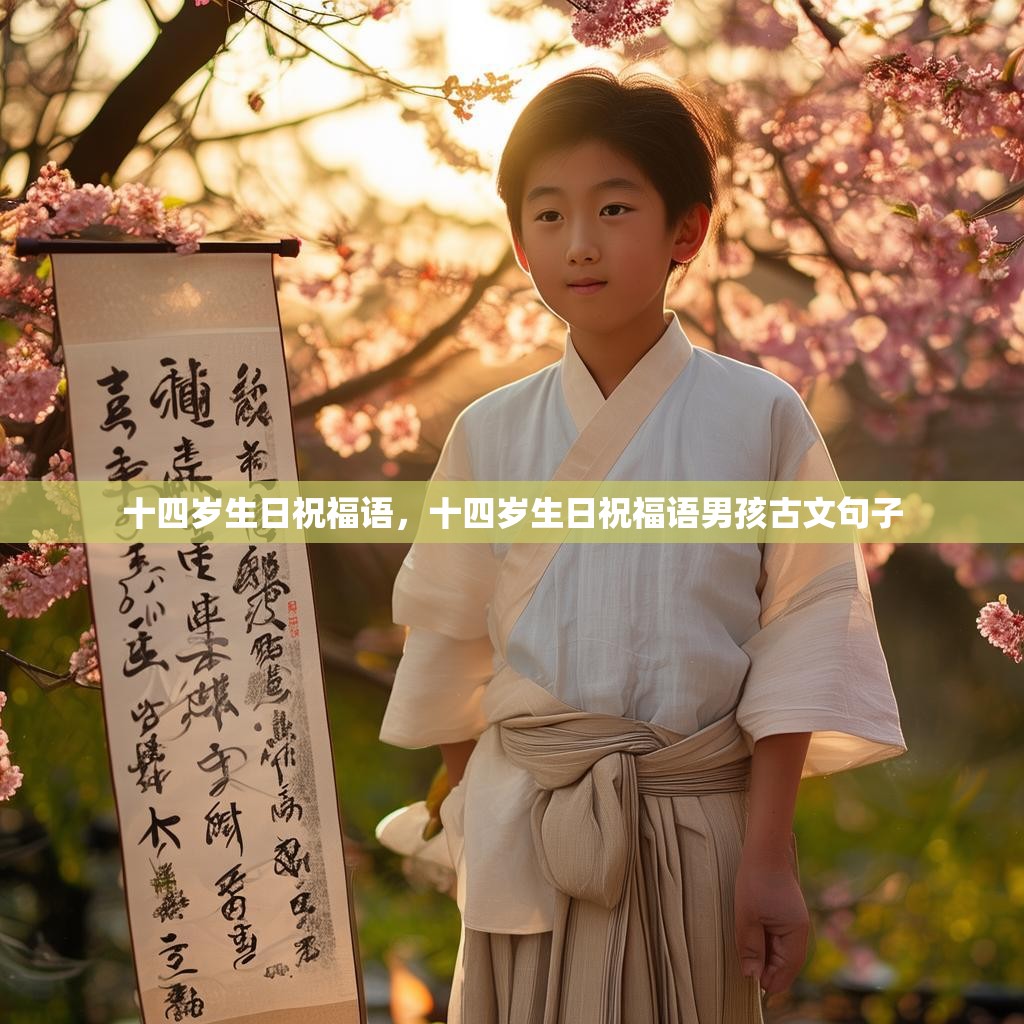 十四岁生日祝福语,十四岁生日祝福语男孩古文句子