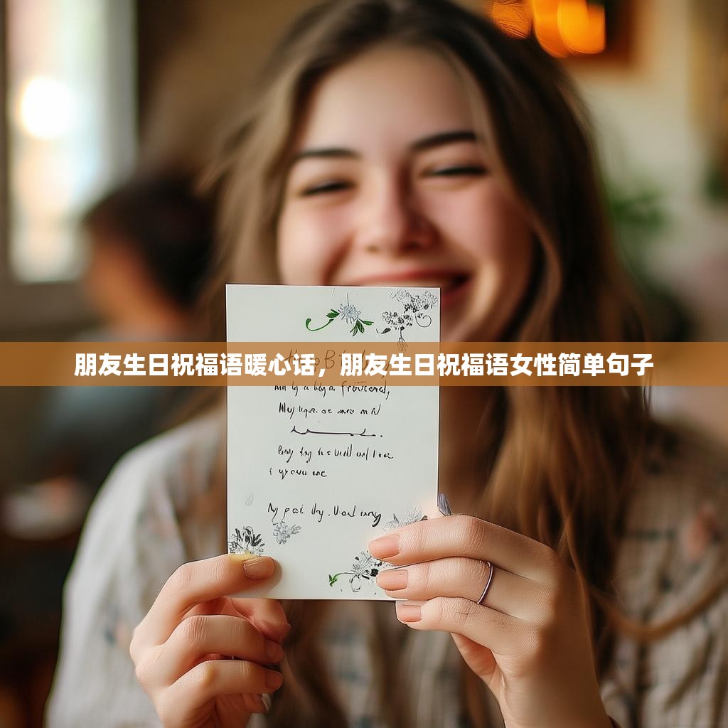 朋友生日祝福语暖心话,朋友生日祝福语女性简单句子