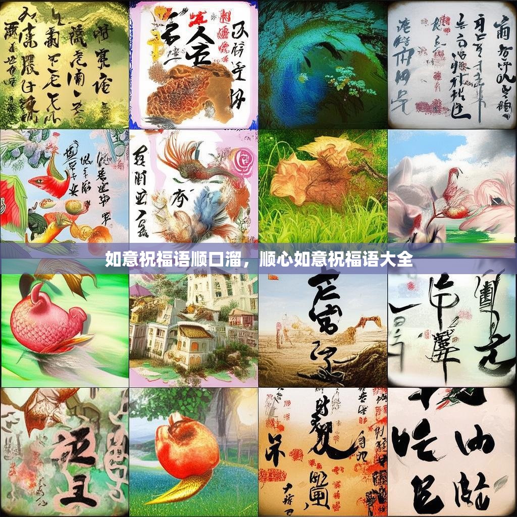 如意祝福语顺口溜,顺心如意祝福语大全