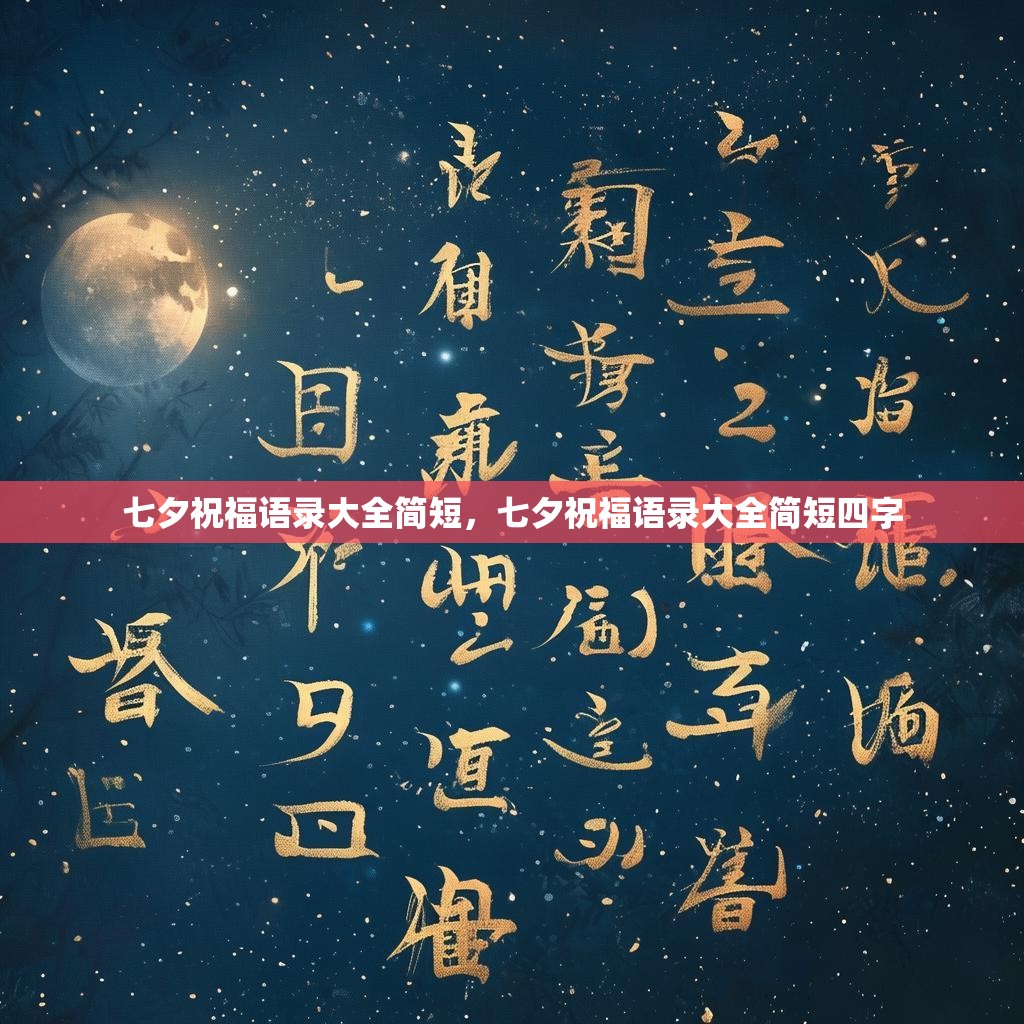 七夕祝福语录大全简短,七夕祝福语录大全简短四字