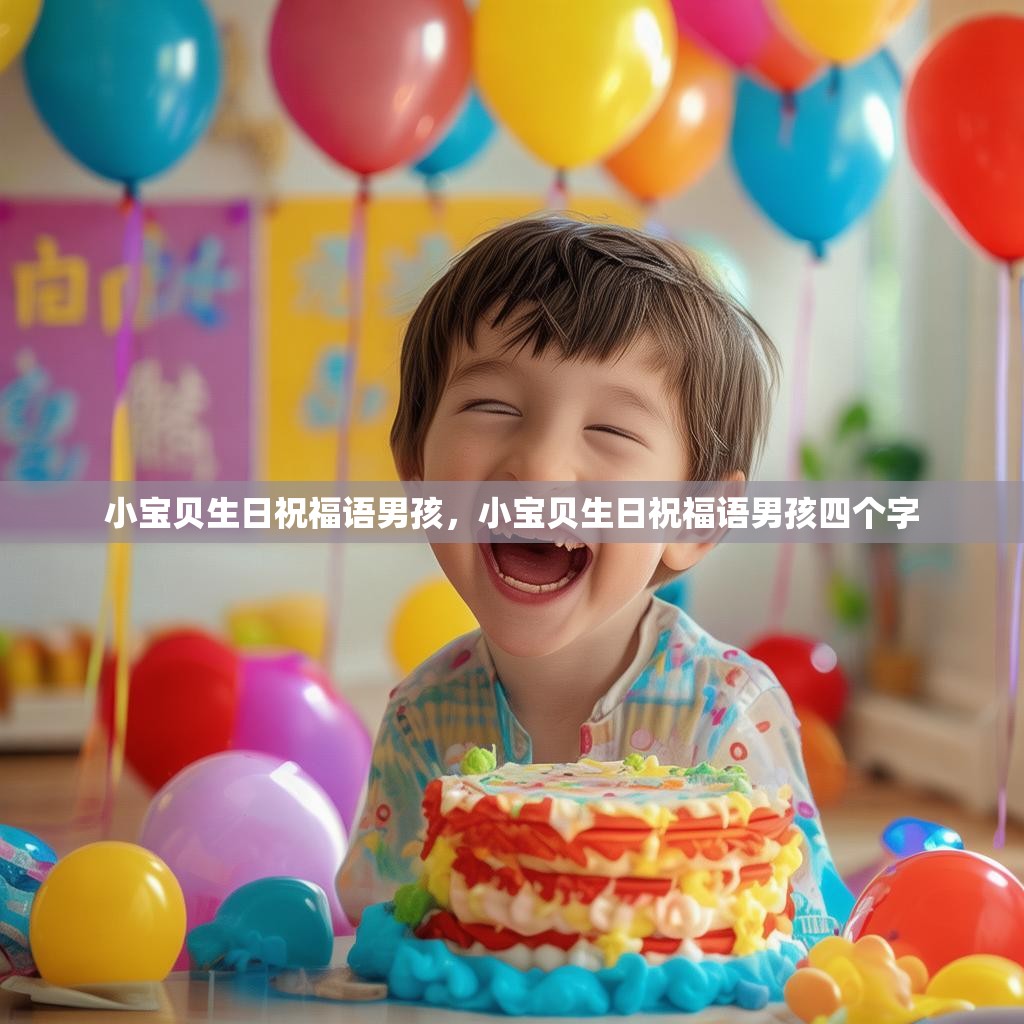 小宝贝生日祝福语男孩,小宝贝生日祝福语男孩四个字