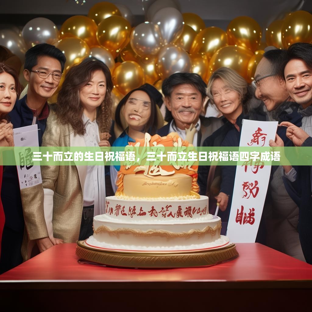 三十而立的生日祝福语,三十而立生日祝福语四字成语