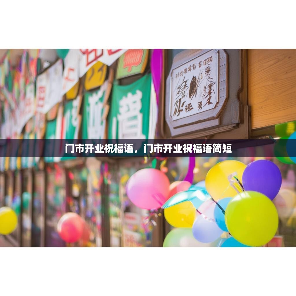 门市开业祝福语，门市开业祝福语简短