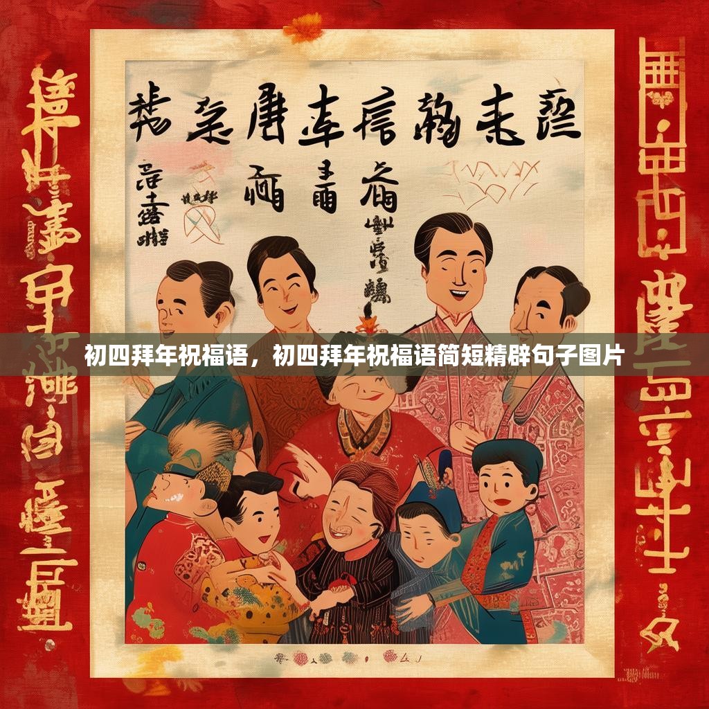 初四拜年祝福语,初四拜年祝福语简短精辟句子图片