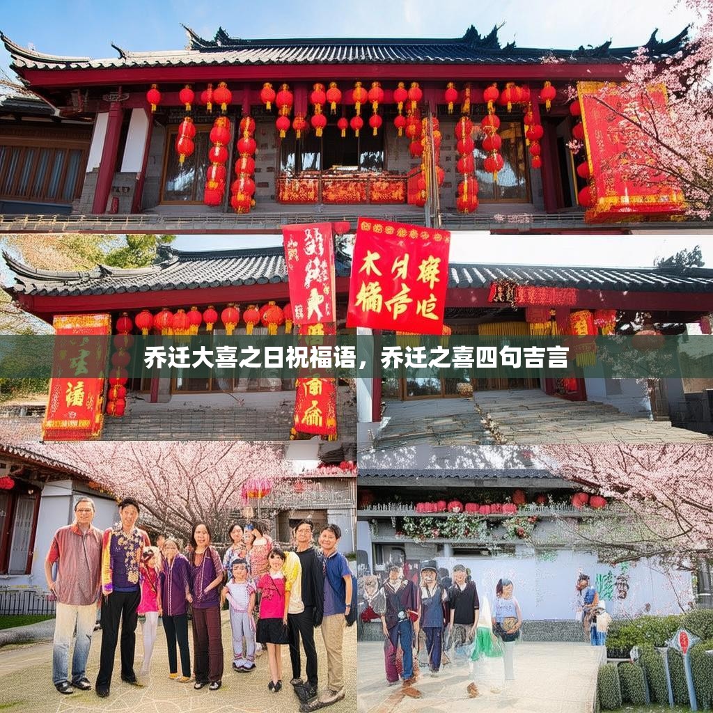 乔迁大喜之日祝福语,乔迁之喜四句吉言