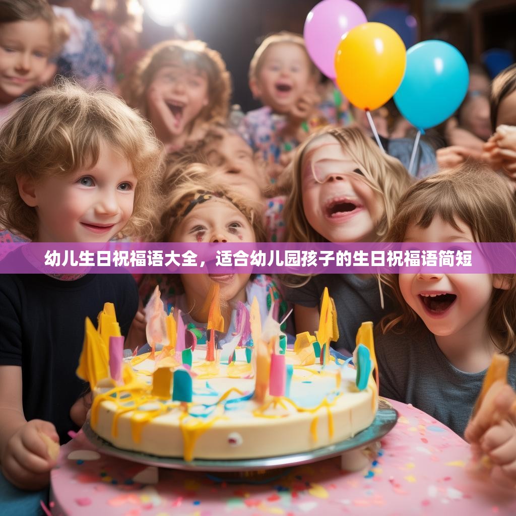 幼儿生日祝福语大全,适合幼儿园孩子的生日祝福语简短