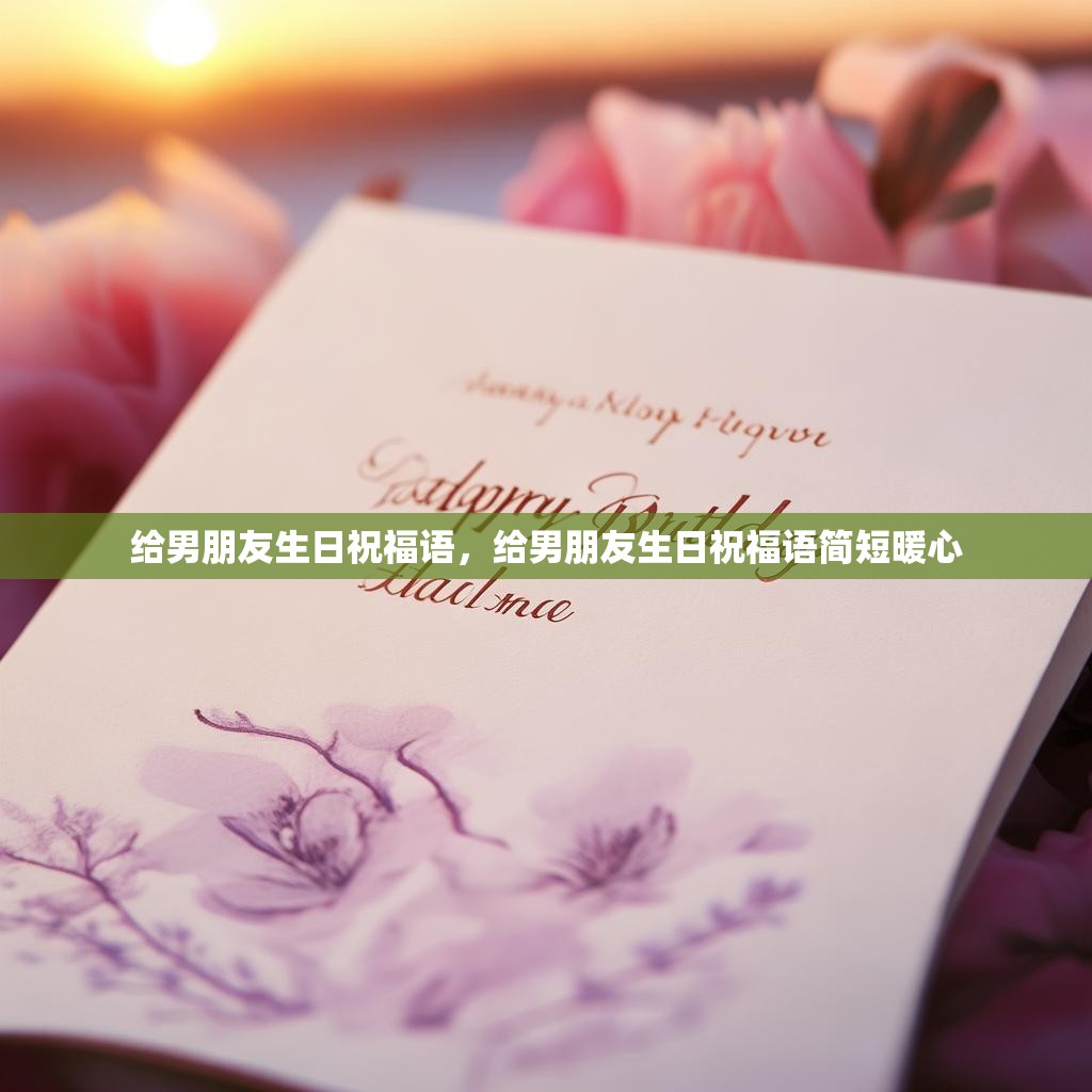 给男朋友生日祝福语,给男朋友生日祝福语简短暖心