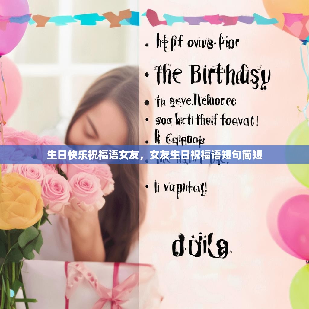 生日快乐祝福语女友,女友生日祝福语短句简短