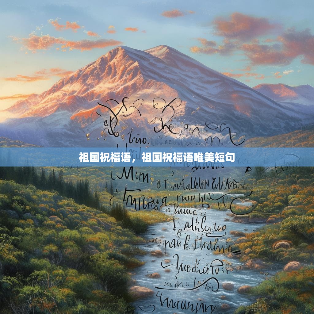祖国祝福语,祖国祝福语唯美短句