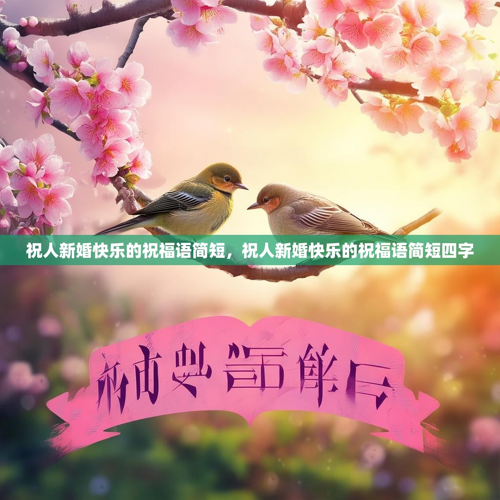 祝人新婚快乐的祝福语简短,祝人新婚快乐的祝福语简短四字