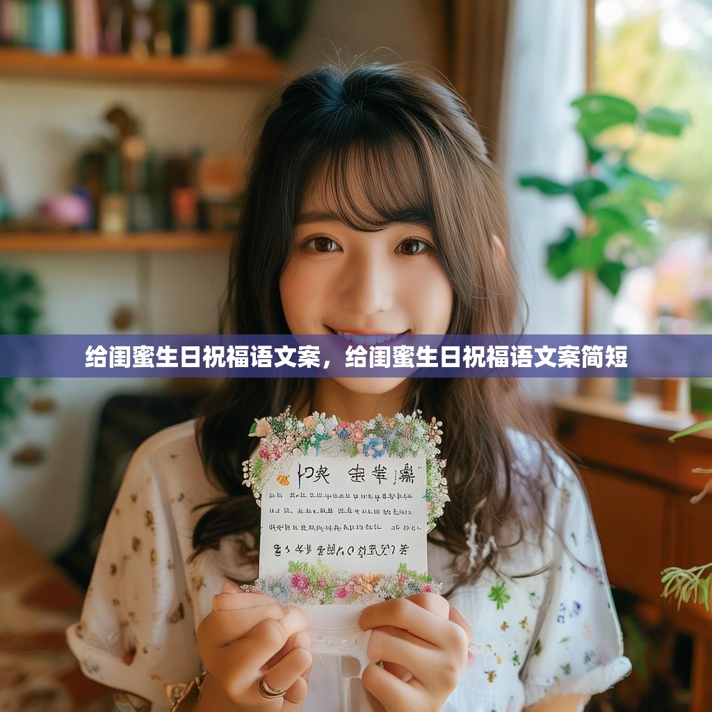 给闺蜜生日祝福语文案,给闺蜜生日祝福语文案简短