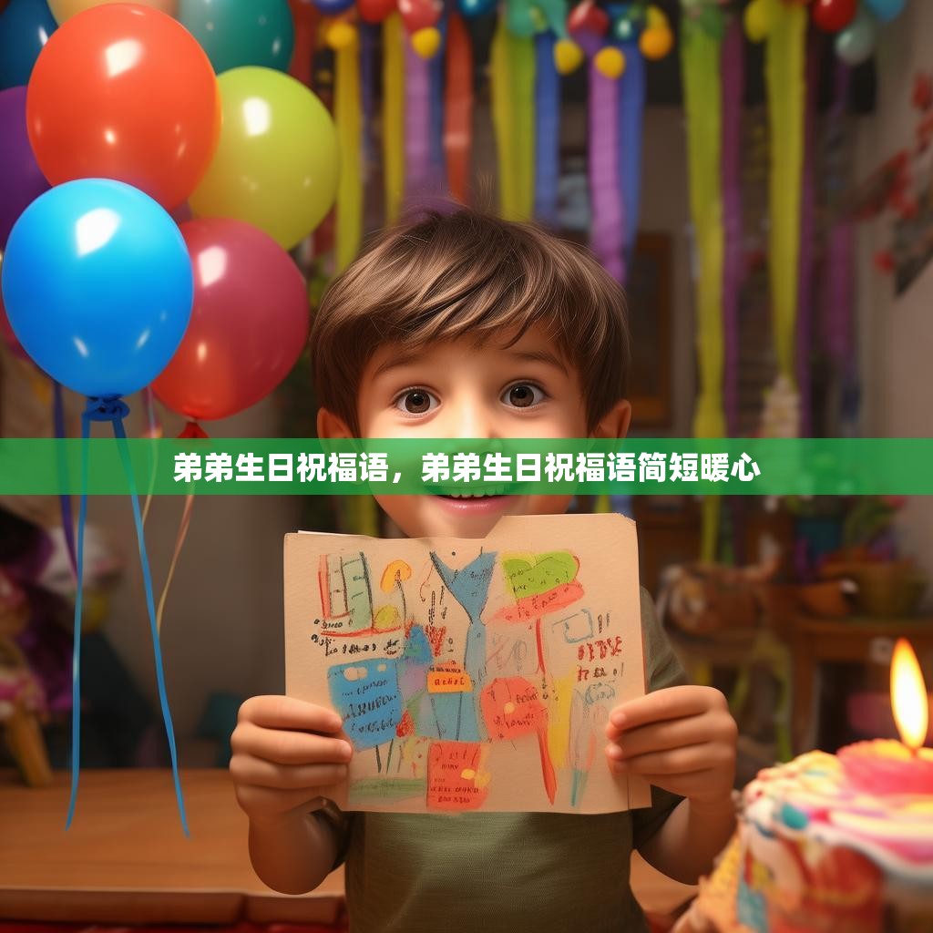 弟弟生日祝福语,弟弟生日祝福语简短暖心