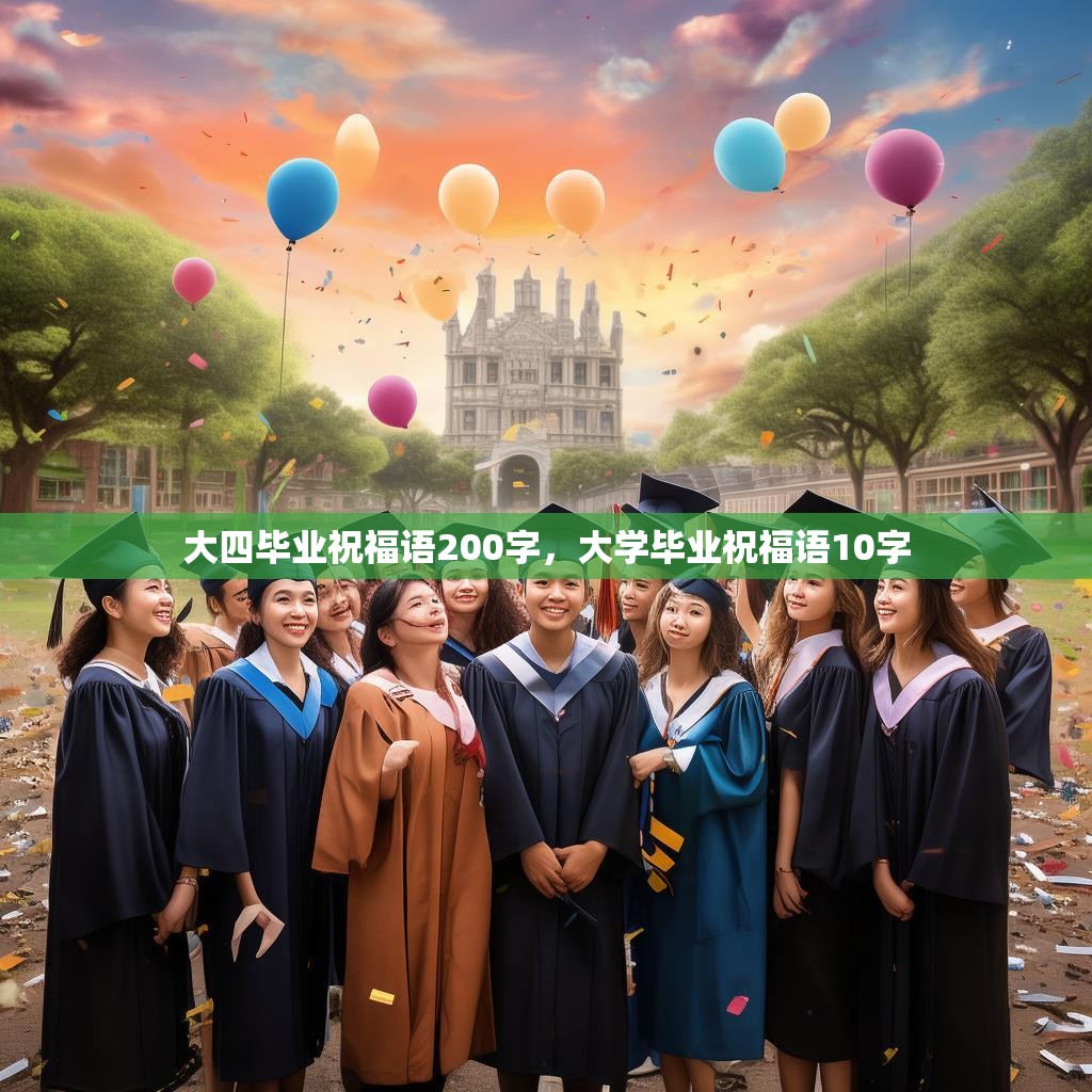 大四毕业祝福语200字,大学毕业祝福语10字