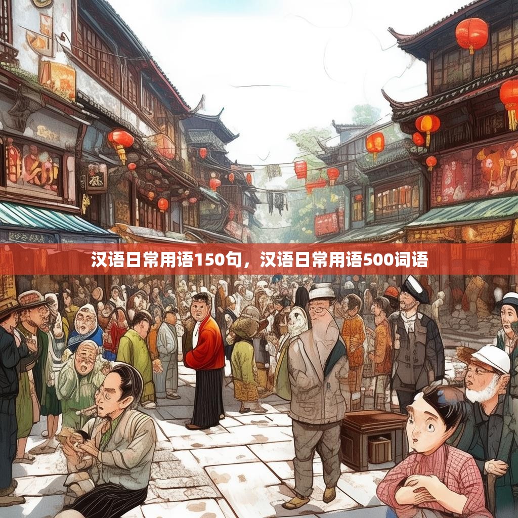 汉语日常用语150句,汉语日常用语500词语
