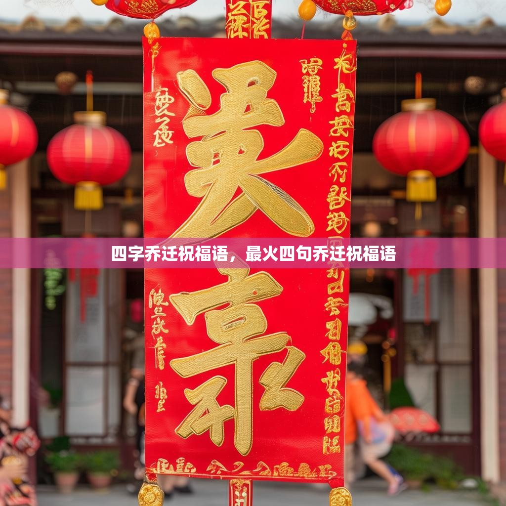 四字乔迁祝福语,最火四句乔迁祝福语