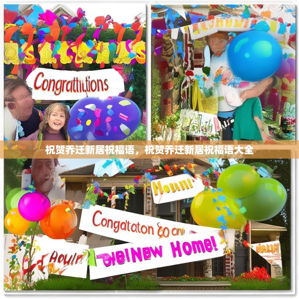 祝贺乔迁新居祝福语,祝贺乔迁新居祝福语大全