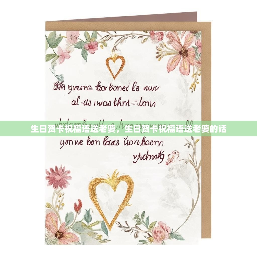 生日贺卡祝福语送老婆,生日贺卡祝福语送老婆的话