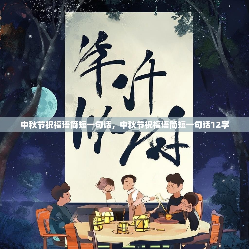 中秋节祝福语简短一句话,中秋节祝福语简短一句话12字