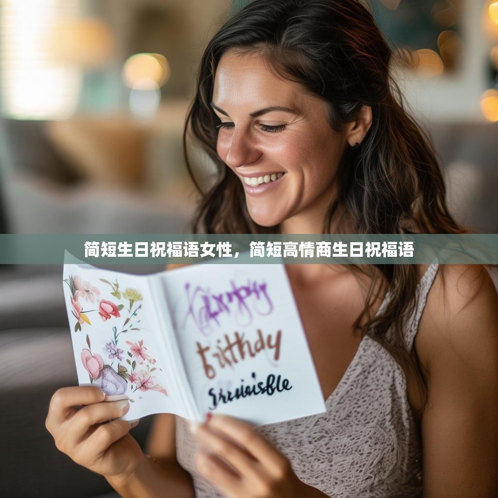 简短生日祝福语女性,简短高情商生日祝福语