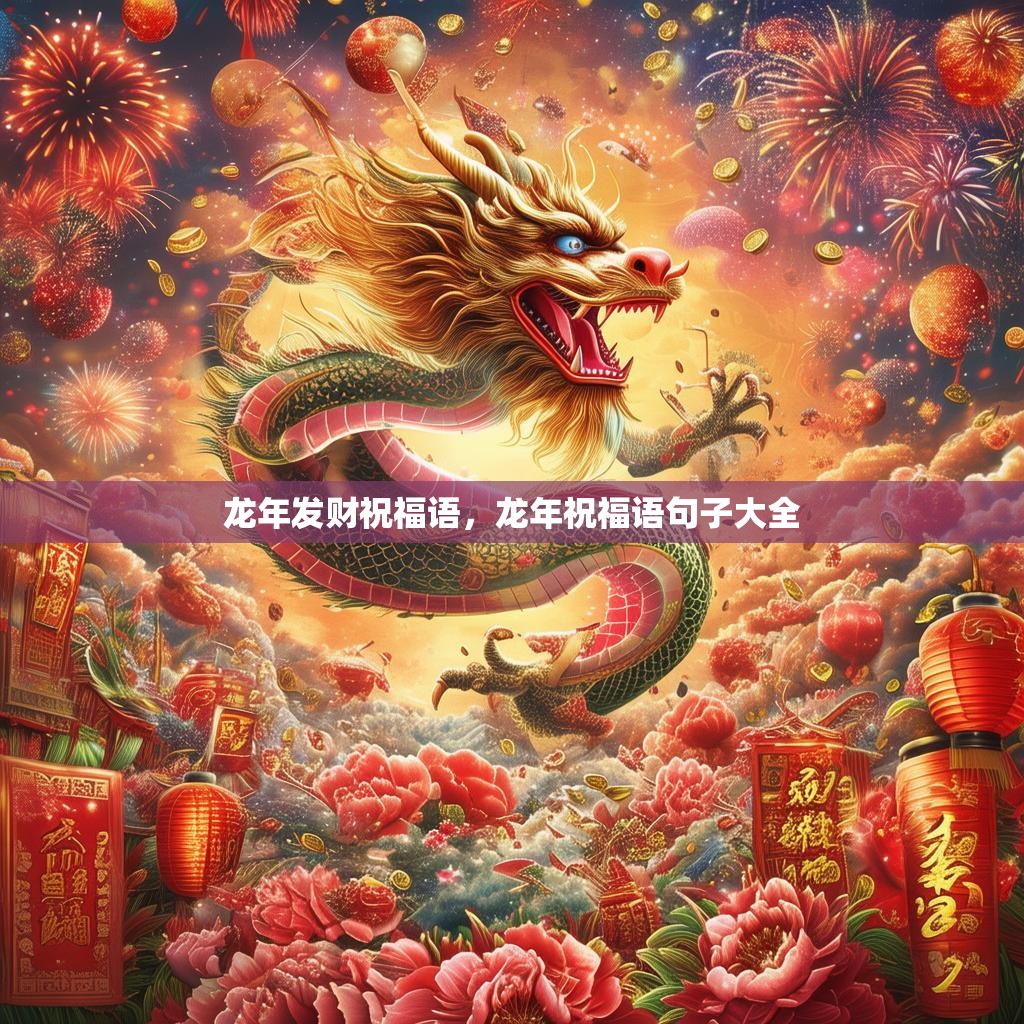 龙年发财祝福语,龙年祝福语句子大全