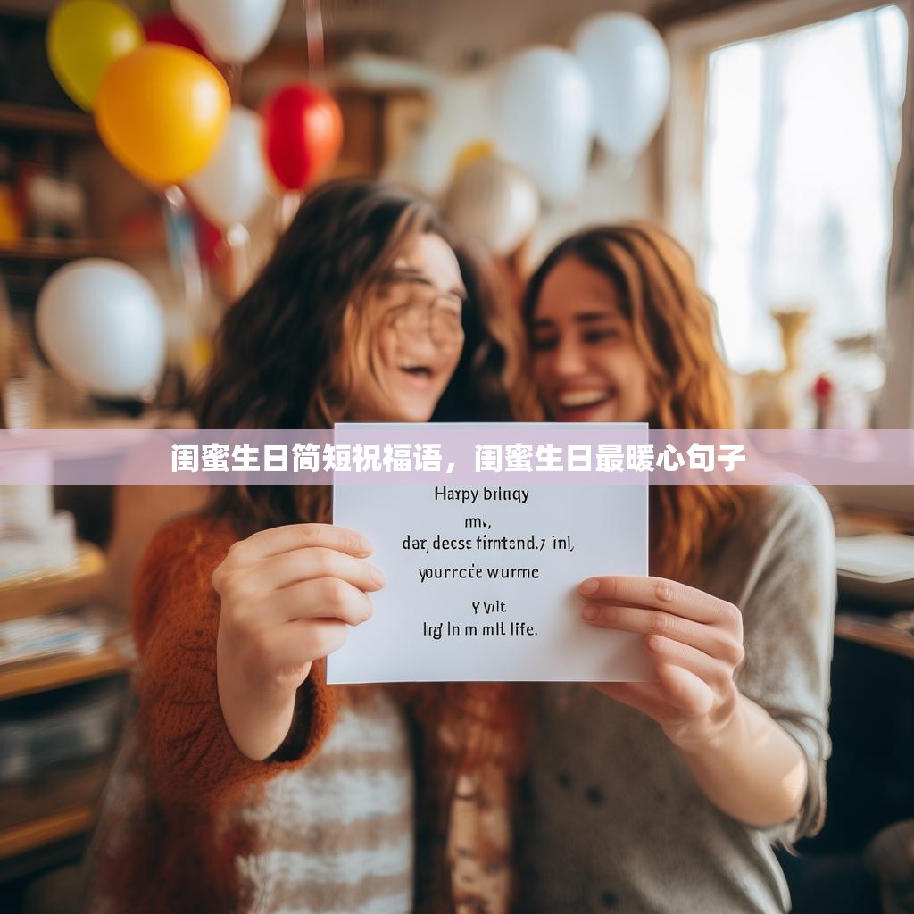 闺蜜生日简短祝福语,闺蜜生日最暖心句子