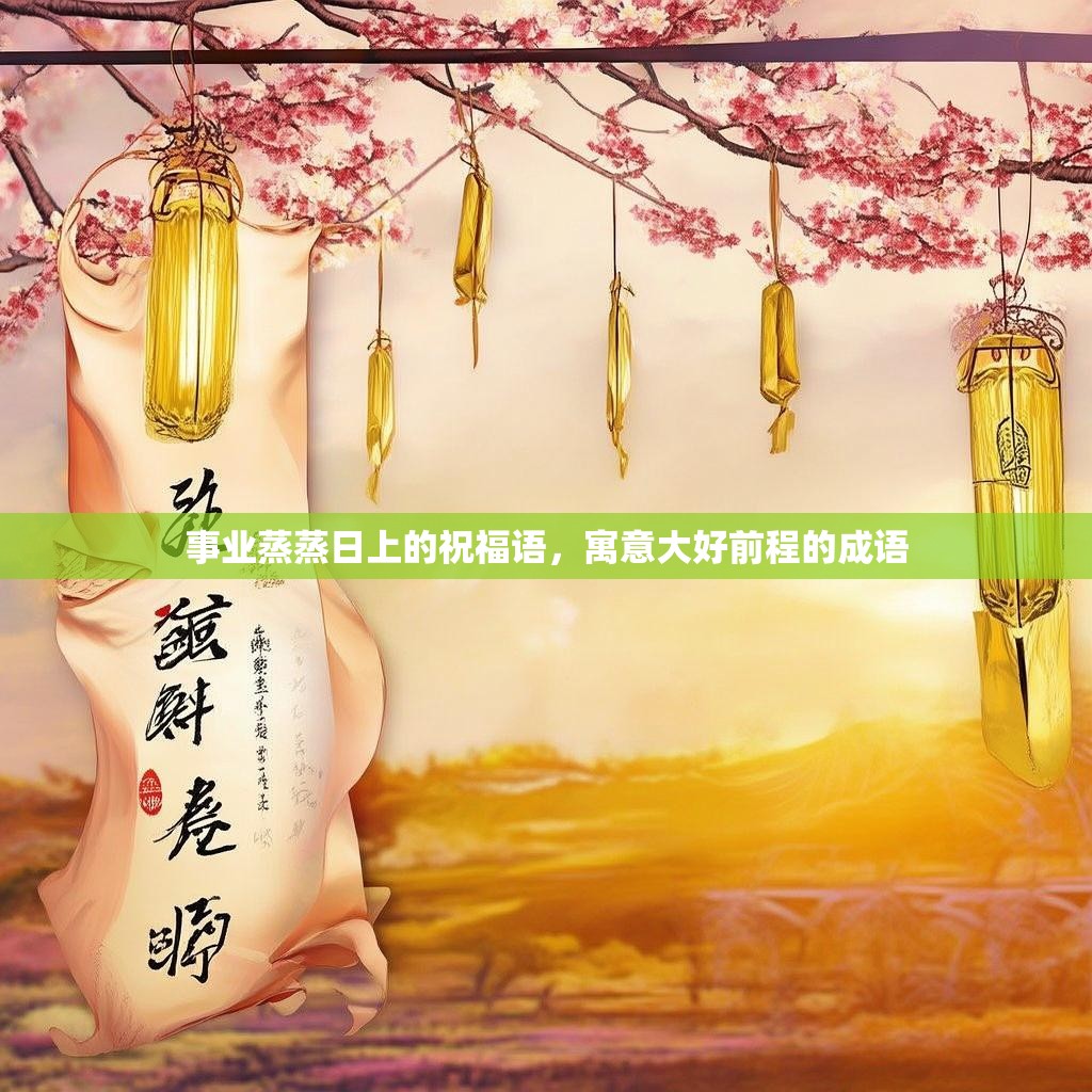 事业蒸蒸日上的祝福语,寓意大好前程的成语