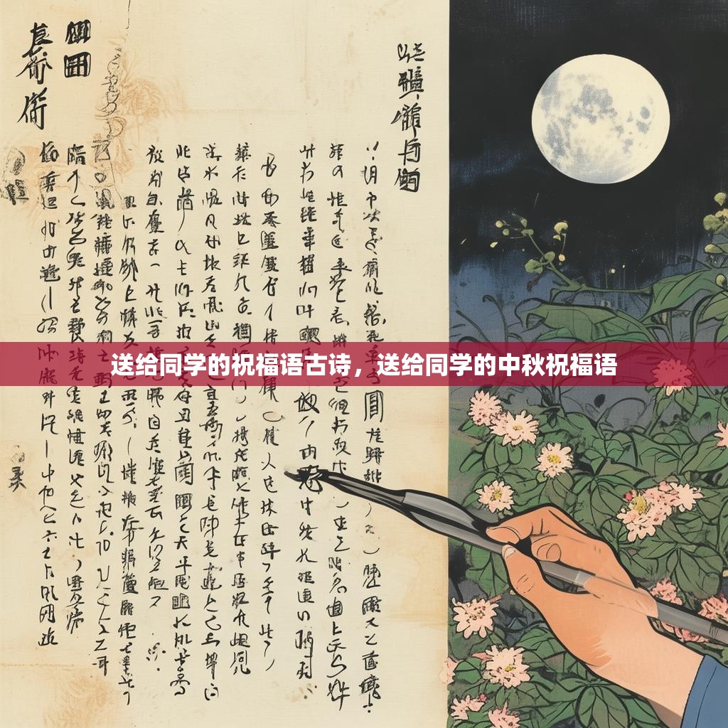送给同学的祝福语古诗,送给同学的中秋祝福语