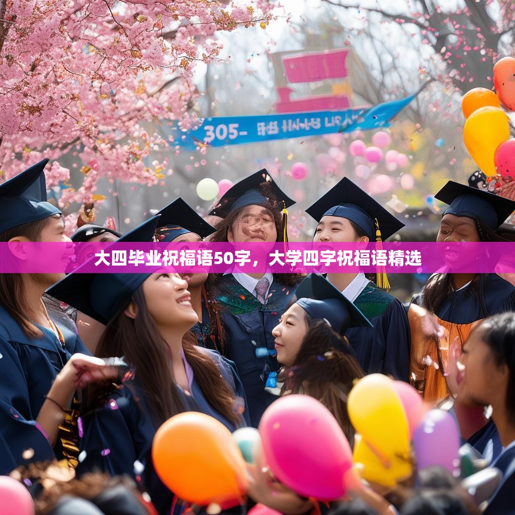 大四毕业祝福语50字,大学四字祝福语精选