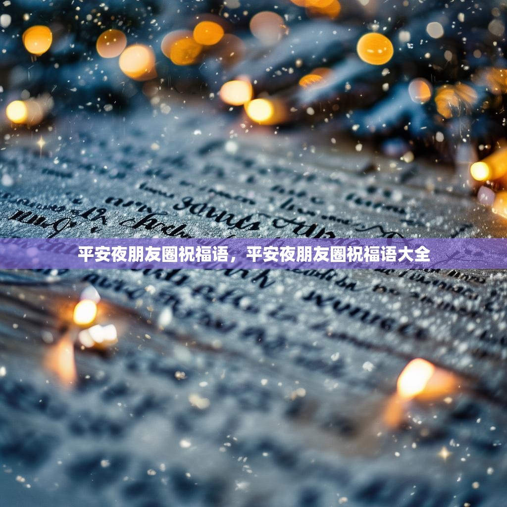 平安夜朋友圈祝福语,平安夜朋友圈祝福语大全