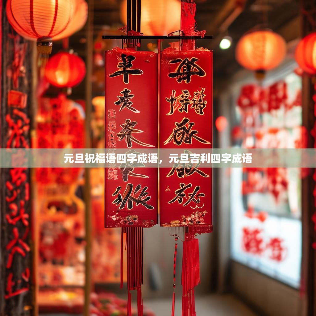 元旦祝福语四字成语,元旦吉利四字成语