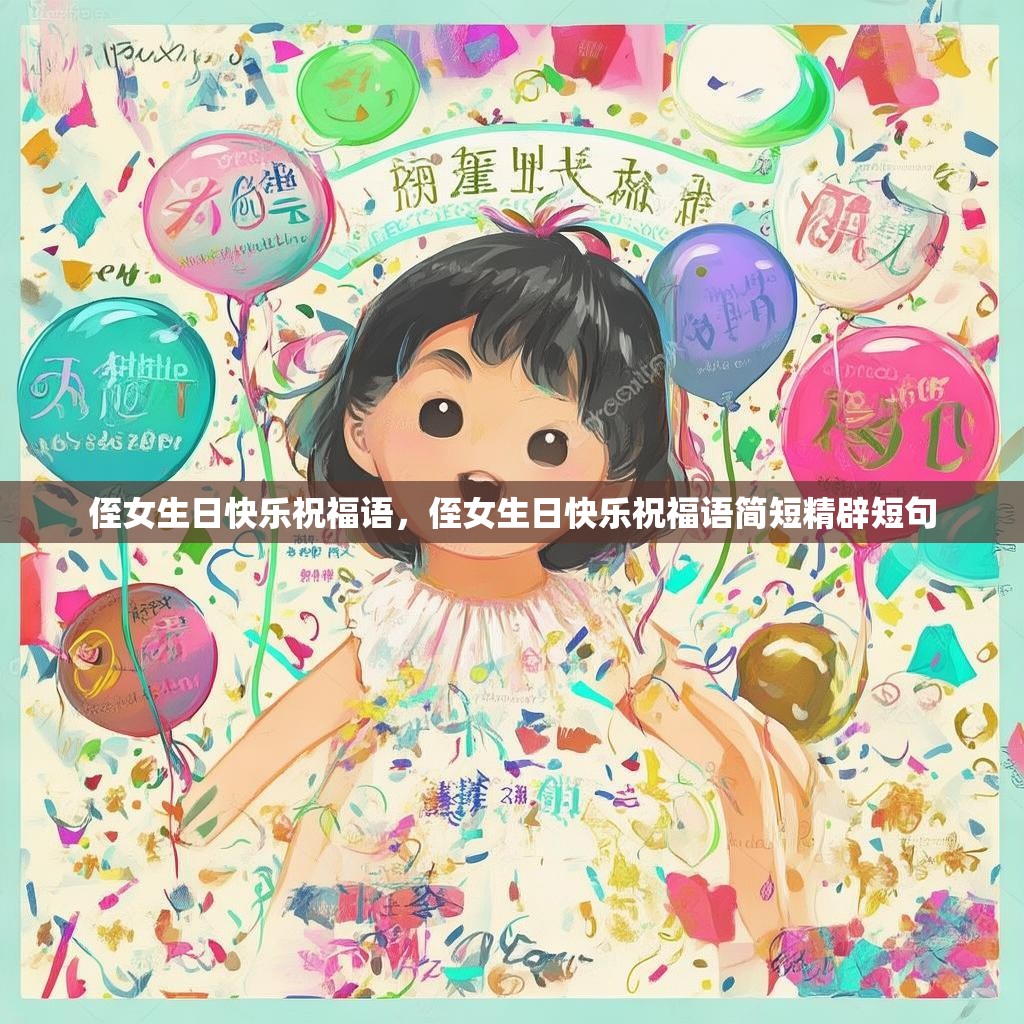 侄女生日快乐祝福语,侄女生日快乐祝福语简短精辟短句