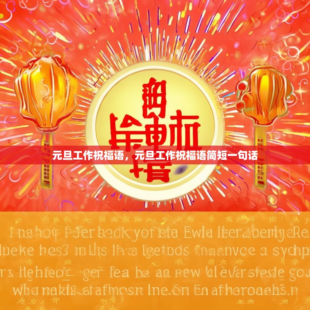 元旦工作祝福语,元旦工作祝福语简短一句话