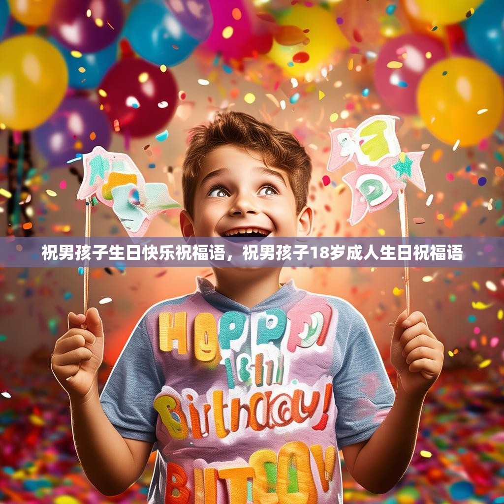祝男孩子生日快乐祝福语,祝男孩子18岁成人生日祝福语