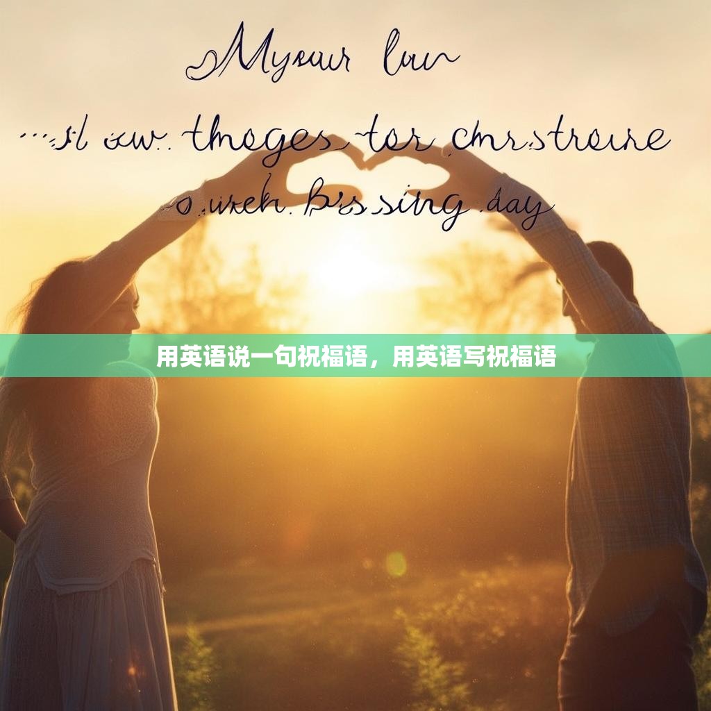 用英语说一句祝福语,用英语写祝福语