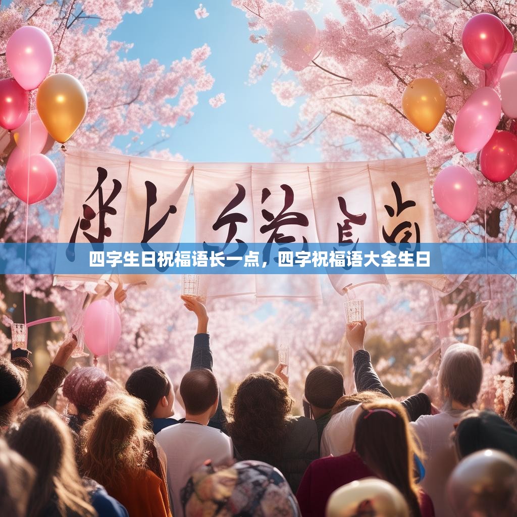 四字生日祝福语长一点,四字祝福语大全生日