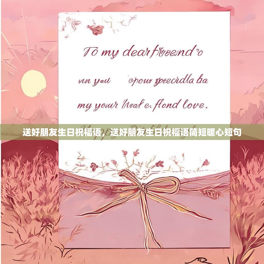 送好朋友生日祝福语,送好朋友生日祝福语简短暖心短句