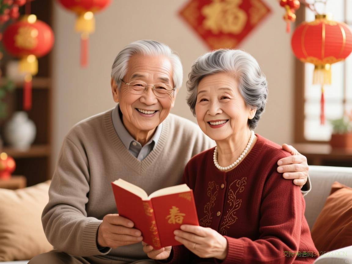 新年给老年人的祝福语，送给老年人的新年祝福寄语