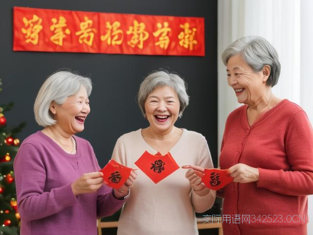 给女性长辈拜年祝福语,春节给女长辈送祝福