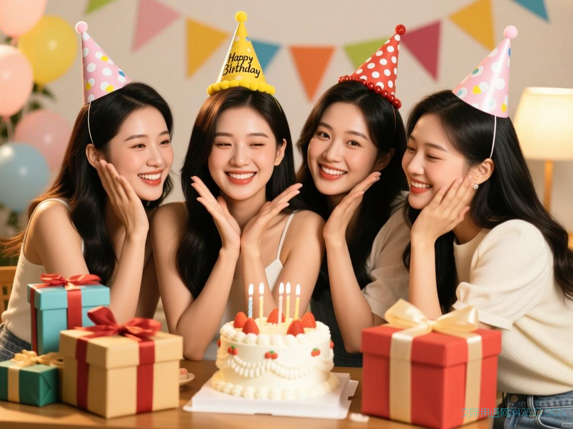 闺蜜生日的祝福语，闺蜜生日的祝福语和蛋糕