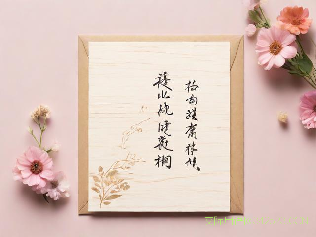 祝福语卡片，祝福语卡片制作