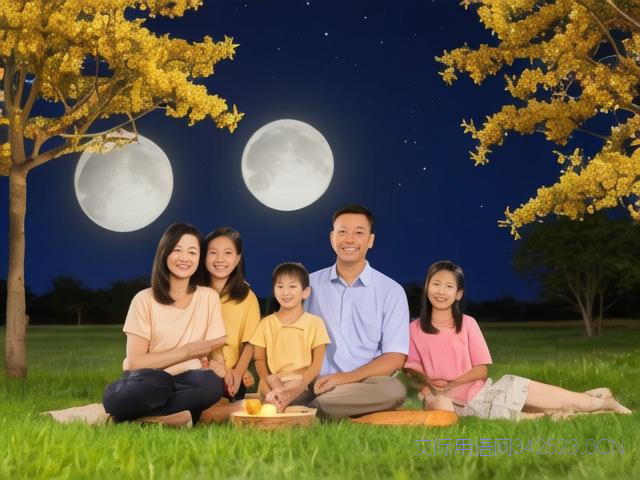 中秋节祝福语英语版，中秋节祝福语英语版送家人