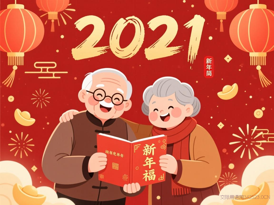 新年祝福老人的祝福语，新年祝福老人语简短创意2021