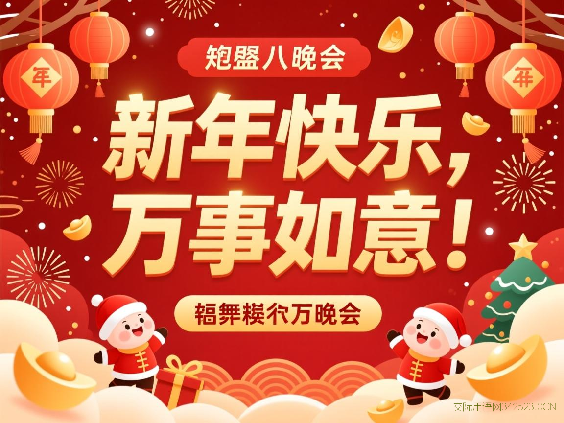 元旦晚会祝福语简短，元旦晚会祝福语简短八个字